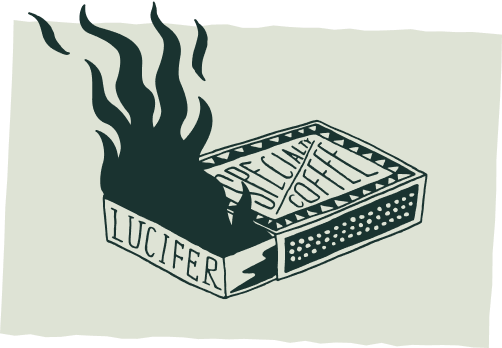 Illustration Coffee Roasting